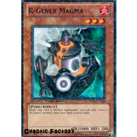 Yugioh DT03-EN024 R-Genex Magma Duel Terminal Normal Parallel Rare 1st Edition NM