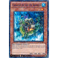 Yugioh DT03-EN028 Caravan of the Ice Barrier Duel Terminal Normal Parallel Rare 1st Edition NM
