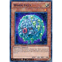 Yugioh DT03-EN031 Worm Ugly Duel Terminal Normal Parallel Rare 1st Edition NM