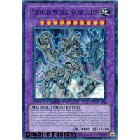 Yugioh DT03-EN033 Ultimate Ancient Gear Golem Duel Terminal Normal Parallel Rare 1st Edition NM