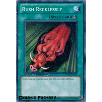 Yugioh DT03-EN041 Rush Recklessly Duel Terminal Normal Parallel Rare 1st Edition NM
