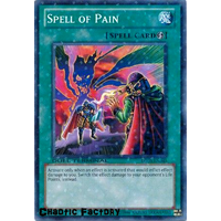 Yugioh DT03-EN045 Spell of Pain Duel Terminal Normal Parallel Rare 1st Edition NM