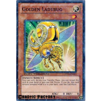 Yugioh DT03-EN053 Golden Ladybug Duel Terminal Normal Parallel Rare 1st Edition NM