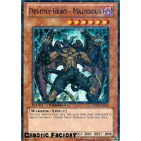 Yugioh DT03-EN055 Destiny Hero - Malicious Duel Terminal Normal Parallel Rare 1st Edition NM