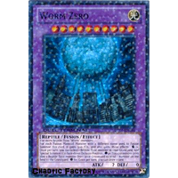 Yugioh DT03-EN084 Worm Zero Duel Terminal Super Parallel Rare 1st Edition NM
