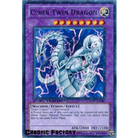 Yugioh DT03-EN085 Cyber Twin Dragon Duel Terminal Normal Parallel Rare 1st Edition NM