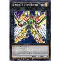 DUAD-EN042 Number F0: Utopic Future Zexal Ultra Rare 1st Edition NM
