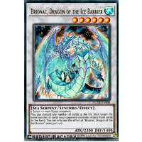 DUDE-EN008 Brionac, Dragon of the Ice Barrier Ultra Rare 1st Edition NM