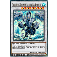 DUDE-EN014 Trishula, Dragon of the Ice Barrier Ultra Rare 1st Edition NM