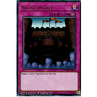 DUDE-EN051 Royal Decree Ultra Rare 1st Edition NM
