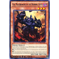Yugioh Cir, Malebranche of the Burning Abyss Rare DUEA-EN084 1st Edition NM