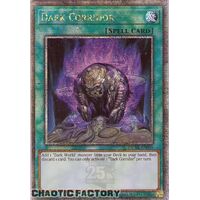 Quarter Century Secret Rare DUNE-EN059 Dark Corridor 1st Edition NM