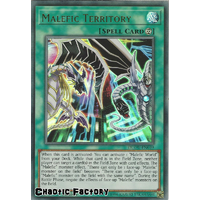 DUOV-EN049 Malefic Territory Ultra Rare 1st Edition NM