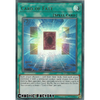 DUOV-EN052 Card of Fate Ultra Rare 1st Edition NM