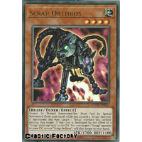 DUOV-EN067 Scrap Orthros Ultra Rare 1st Edition NM