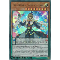 Yugioh DUPO-EN012 Performapal Smile Sorcerer Ultra Rare 1st Edtion NM