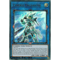 Yugioh DUPO-EN014 Cyberse Enchanter Ultra Rare 1st Edtion NM