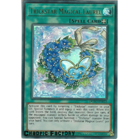 Yugioh DUPO-EN022 Trickstar Magical Laurel Ultra Rare 1st Edtion NM