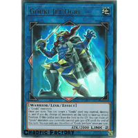 Yugioh DUPO-EN023 Gouki Jet Ogre Ultra Rare 1st Edtion NM