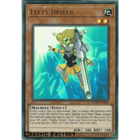 Yugioh DUPO-EN033 Lefty Driver Ultra Rare 1st Edtion NM