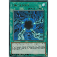 Yugioh DUPO-EN049 Chaos Form Ultra Rare 1st Edtion NM