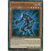 Yugioh DUPO-EN053 Vision HERO Vyon Ultra Rare 1st Edtion NM