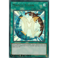 Yugioh DUPO-EN055 Miracle Fusion Ultra Rare 1st Edtion NM