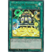 Yugioh DUPO-EN064 Double or Nothing! Ultra Rare 1st Edtion NM