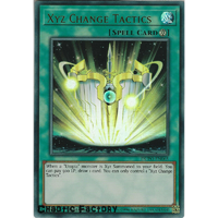 Yugioh DUPO-EN065 Xyz Change Tactics Ultra Rare 1st Edtion NM