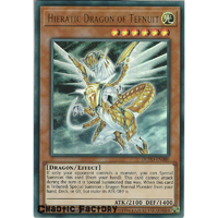Yugioh DUPO-EN080 Hieratic Dragon of Tefnuit Ultra Rare 1st Edtion NM