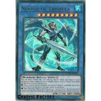 Yugioh DUPO-EN087 Nekroz of Trishula Ultra Rare 1st Edtion NM
