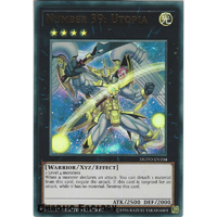 Yugioh DUPO-EN104 Number 39: Utopia Ultra Rare 1st Edtion NM