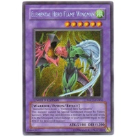 Elemental Hero Flame Wingman - EHC1-EN004 - Secret Rare - Limited Edition NM