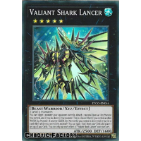 ETCO-EN044 Valiant Shark Lancer Super Rare 1st Edition NM