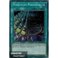 EXFO-EN061 Pendulum Paradox Secret rare UNLIMITED Edition NM