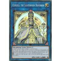 EXFO-EN091 Curious, the Lightsworn Dominion Super Rare UNLIMITED Edition NM