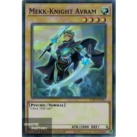 Mekk Knight Avram Super Rare EXFO-ENSE1 Limited Edition NM