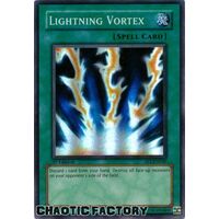 FET-EN040 Lightning Vortex Super Rare 1st Edition NM