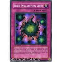 Deck Devastation Virus - FET-EN058 - Super Rare 1st Edition NM