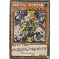 FIGA-EN002 Boot-Up Admiral - Destroyer Dynamo Secret Rare 1st Edtion NM