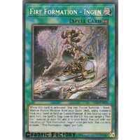 FIGA-EN020 Fire Formation - Ingen Secret Rare 1st Edtion NM