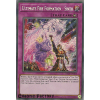 FIGA-EN021 Ultimate Fire Formation - Sinto Secret Rare 1st Edtion NM