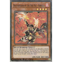 FIGA-EN022 Brotherhood of the Fire Fist - Gorilla Super Rare 1st Edtion NM