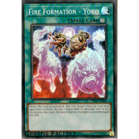 FIGA-EN030 Fire Formation - Yoko Super Rare 1st Edtion NM
