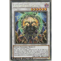 FIGA-EN032 Archfiend's Call Secret Rare 1st Edtion NM
