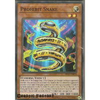 FIGA-EN038 Prohibit Snake Super Rare 1st Edtion NM