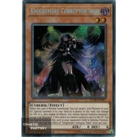 FLOD-EN017 Knightmare Corruptor Iblee Secret Rare 1st Edition NM