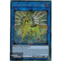 FLOD-EN047 Knightmare Unicorn Secret Rare 1st Edition NM
