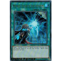 Yugioh FLOD-EN058 World Legacy Succession Ultra Rare Unlimited Edition