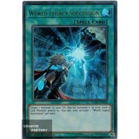 FLOD-EN058 World Legacy Succession Ultra Rare 1st Edition NM